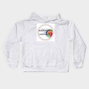 I Cobble Rainbows from.. Kids Hoodie